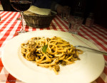 A plate of pasta