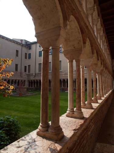 Cloister at the Verona Cathedral