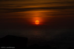 Sunset over San Sebastian