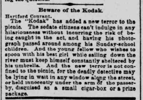 From the Indianapolis Journal, August 5, 1888