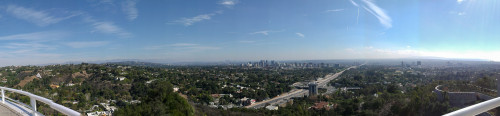Panorama of Los Angeles (from the Getty Center)