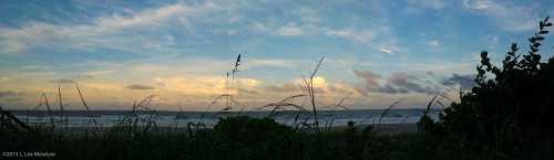 Sunset over the Atlantic, October 2015