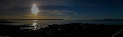 Nearly sunset at English Bay