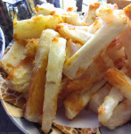 Spicy fried casava