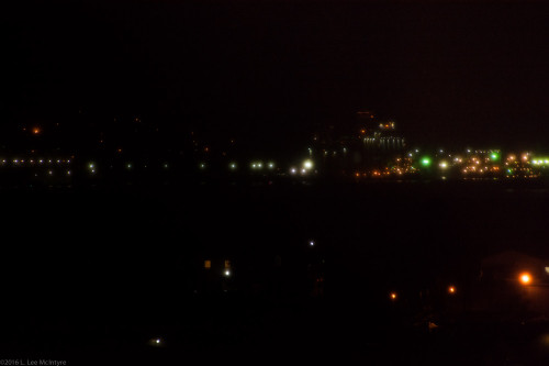 A cruise ship in North Vancouver?
