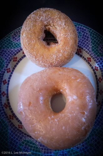 Cake and Raised doughnuts from Top Pot