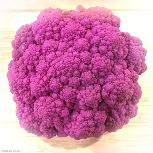 Purple Broccoli or Cauliflower