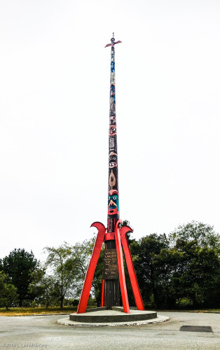 Totem Pole, Safeway Lot, McKinleyville, CA