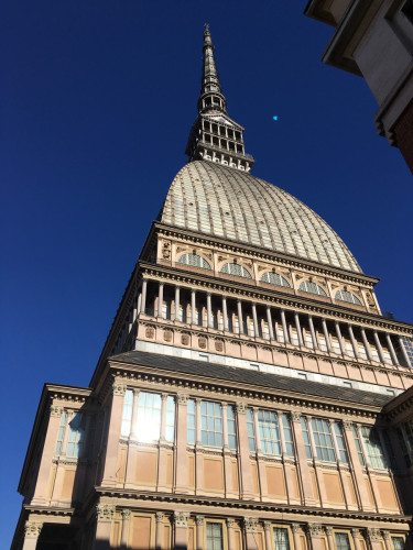 Mole Antonelliana Tower with "UFO", Turin